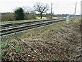 Railway from Birmingham International Station near Birmingham International Airport