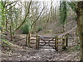 Gateway to Access land on the north side of Blackcap