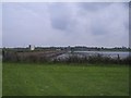 The dam at Bartley Green Reservoir.