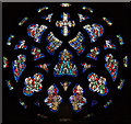 TQ3894 : Our Lady of Grace & St Teresa of Avila, Chingford - Window by John Salmon