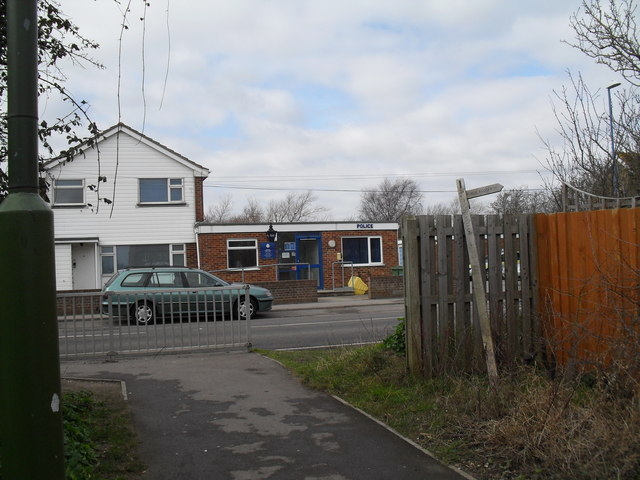 Selsey Police Station on the Chichester Road