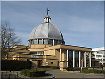 SP8538 : Church of Christ the Cornerstone, Milton Keynes by Richard Rogerson