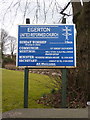 Egerton United Reformed Church, Sign