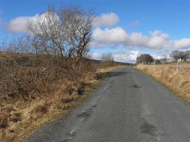 Road at Lettershanbo