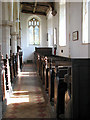 TM0780 : The church of St John the Baptist in Bressingham - south aisle by Evelyn Simak