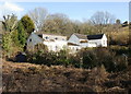 Houses at the foot of Old Hill, Christchurch