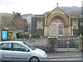 The preserved entrance to the former Berth Chapel