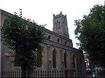 TQ2577 : St John's Church, North End Rd, SW6 by Phillip Perry