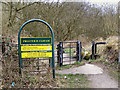 Entrance to Prestwich Clough