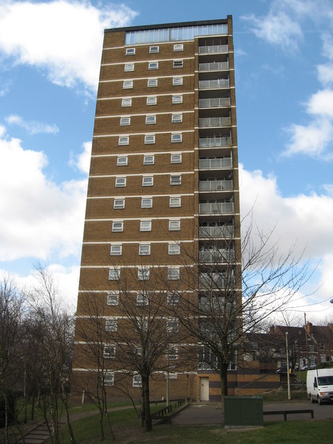 St John Court, Brierley Hill © Richard Rogerson :: Geograph Britain And 