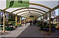 Covered walkway at Bridgemere Garden World