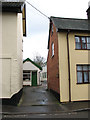 Alleyway past the Old Bakery in Dickleburgh