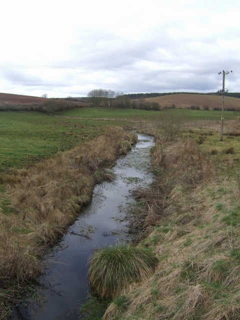 River Sow upstream of the bridge at... © John M :: Geograph Britain and ...