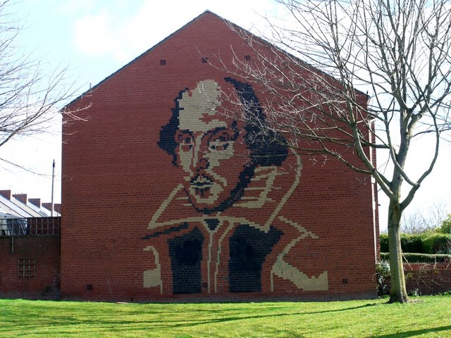 William Shakespeare Mural, Heaton