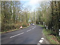 Temporary traffic lights on Hythe Road