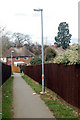 Daventry: path from St Augustin Way to The Maples