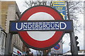 London Underground roundel, Turnpike Lane Station