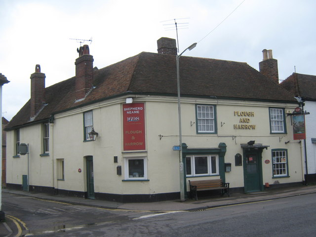 Plough and Harrow Public House,Bridge © David Anstiss cc-by-sa/2.0 ...