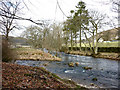 The confluence of Cowside Beck and the River Skirfare