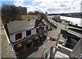 NZ2664 : The Tyne Bar from Glasshouse Bridge, Ouseburn by Andrew Curtis