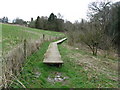 Raised walkway by Small