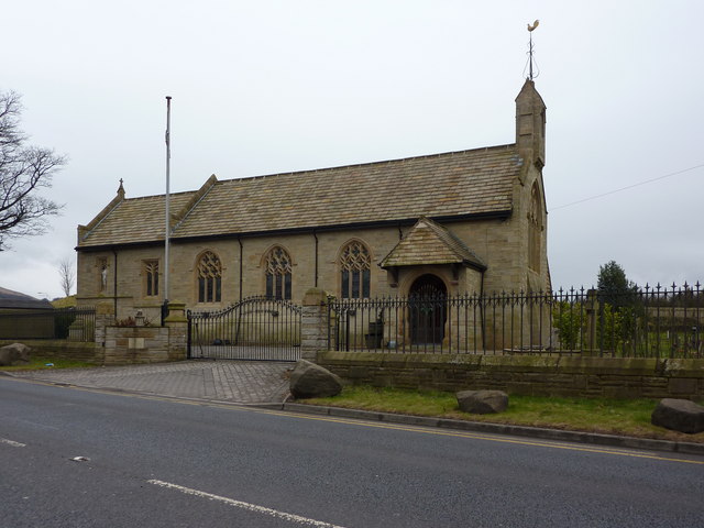 Former St John's Church, Rising Bridge,... © Alexander P Kapp cc-by-sa ...