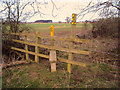 Footpath signs near Old House