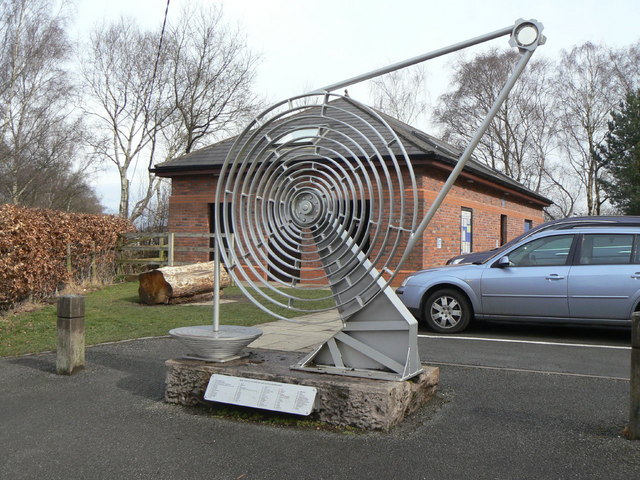 Sculpture at Nelson Pit