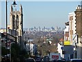 View down Gipsy Hill