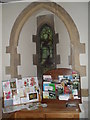 Stained glass window within St Mary, Fittleworth (1)