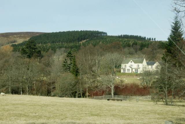 Lednathie House, Glen Prosen © Mike Pennington :: Geograph Britain and ...