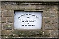 Foundation stone, United Reformed Church