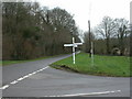 Whitsbury Cross, fingerpost