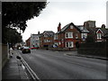 Looking towards the junction of Richmond and Salisbury Roads