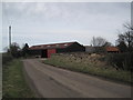 NU1135 : Farm Buildings at Easington Grange by Les Hull