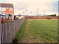 Short public footpath at Newton Regis