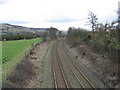 The railway line to Chapel-en-le-Frith