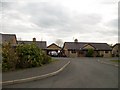 Bungalows at the eastern approach to the village of Llanystumdwy