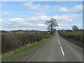 The A699 heading for Kelso