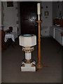 The font within Our Lady of England, Storrington