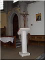 The lectern at Our Lady of England, Storrington