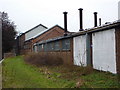 Gipping footpath by factory buildings