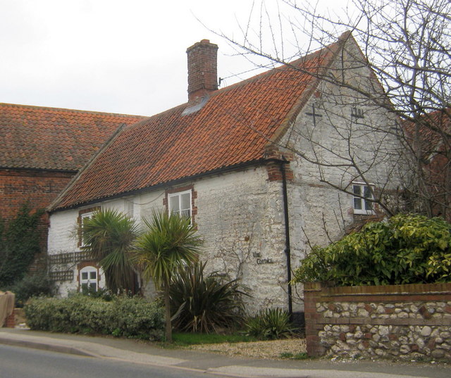 Vine Cottage Thornham C Peter Robinson Geograph Britain And Ireland