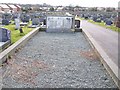 The grave of the victims of the Aer Lingus crash at Llanbeblig