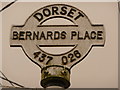 ST4302 : Broadwindsor: detail of Bernard’s Place signpost by Chris Downer