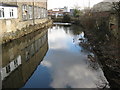 River Holme viewed from Queens Mill Road