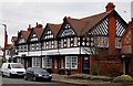 Part timbered building on Greendale Road