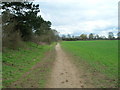 Footpath near Pocklington airfield