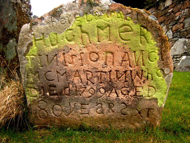 Crarae: gravestone