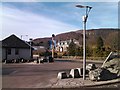 House on Grampian Road, viewed from Aviemore car park